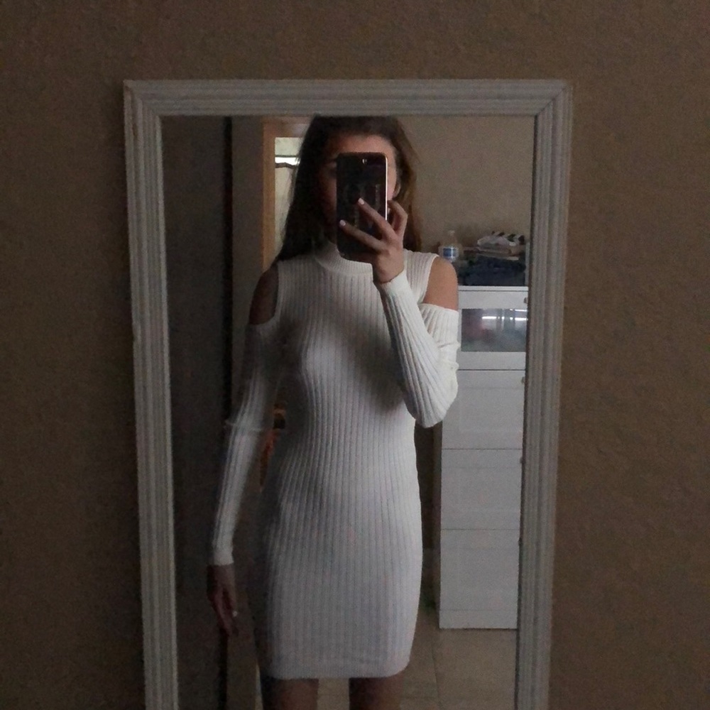 Bodycon turtle neck long sleeve dress- never worn